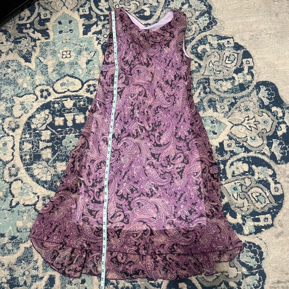 Vintage 90s paisley dress